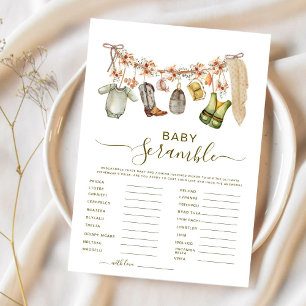 Reel Excise Fishing Ord Scramble Baby