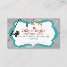 Reel Excise FishMatching Diaper Raffle Cards Tilläggskort