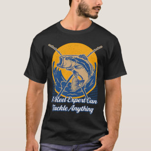 Reel Expert kan ta itu med allt fiske i livsstilen T Shirt