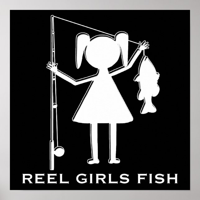 REEL GIRLS FISK - POSTER (Framsidan)