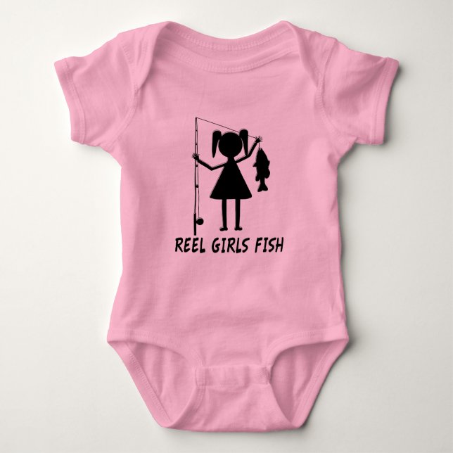 REEL GIRLS FISK TEE SHIRT (Framsida)