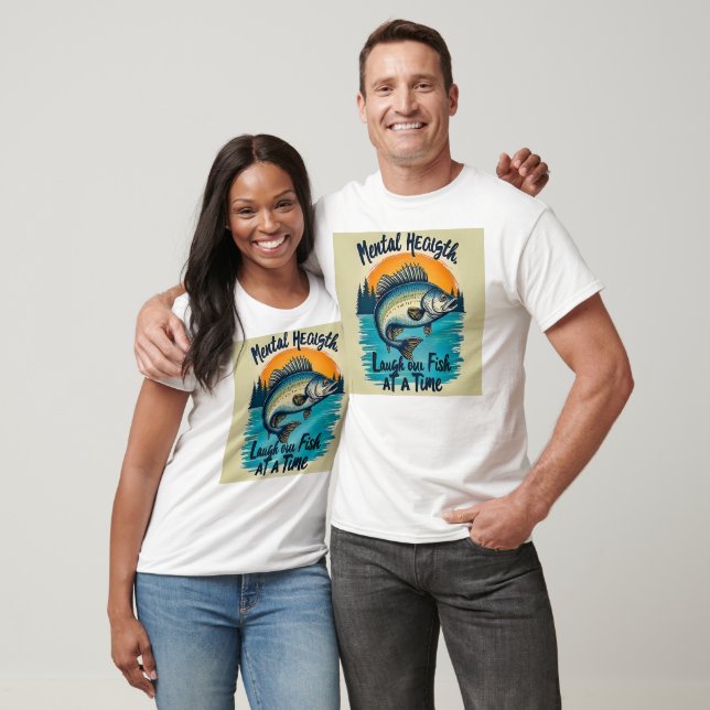 , Reel in Mental Health T Shirt (Unisex)