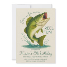 Reel in the Fun Fishing Birthday
