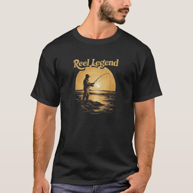 Reel Legend Sunset T-Shirt (Framsida)