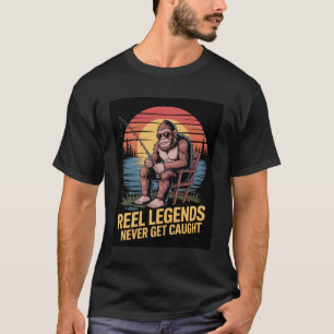 Reel Legends kommer aldrig att få Vikt Bigfoot T-S T Shirt