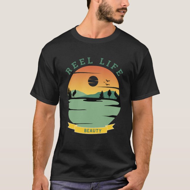 REEL LIFE BEAUTY T SHIRT (Framsida)