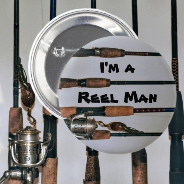 Reel Man Fishing Rods och Reel Photographic Knapp (Skapare uppladdad)