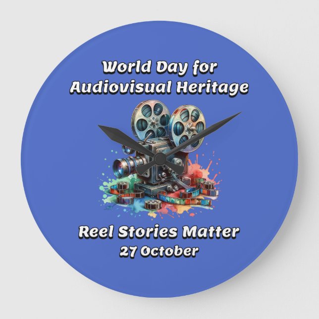 Reel Stories Matter. 27 oktober Stor Klocka (Framsida)