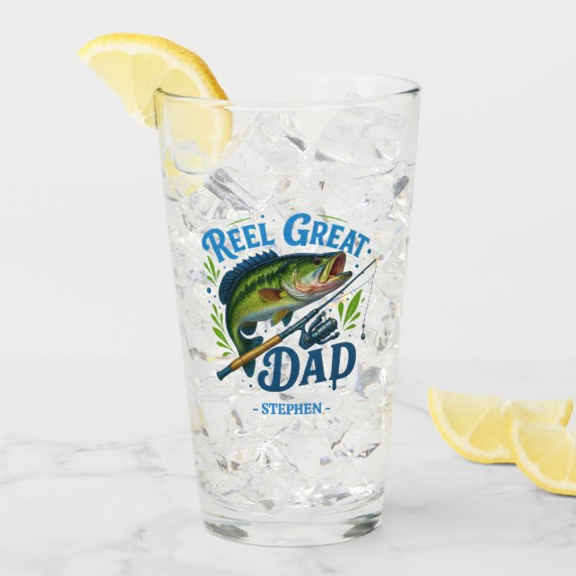 Reel Underbara Pappa - Fiske efter torsk och fisk Glaskopp (Framsida Ice)