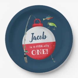 Reeling in the big ONE Fishing Birthday