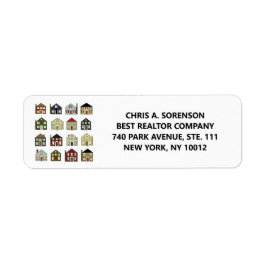 Reell Gods Agent-etikett Returadress Etikett