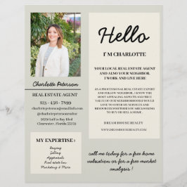 Reell introduktion av jordbruksfrämjande Gods Reklamblad