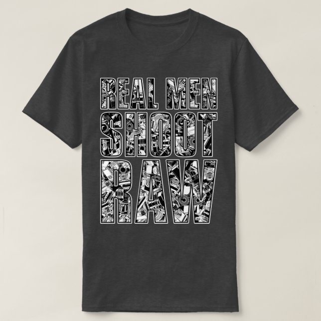 Reell stötfotograf  t shirt (Design framsida)