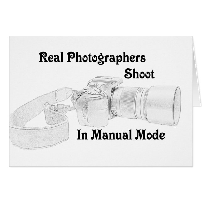 Reella fotografer OBS kort (Framsidan Horizontal)