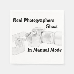 Reella fotografer pappersservett