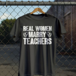 Reella kvinnor, marylärare, finansrik Sarcastic Te T Shirt