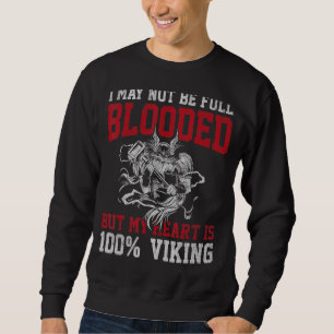 Reella vikings kom till Valhalla och är inte rädda Lång Ärmad Tröja