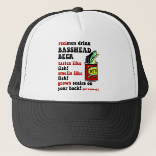 Reelmen drinkBasshead öl Truckerkeps