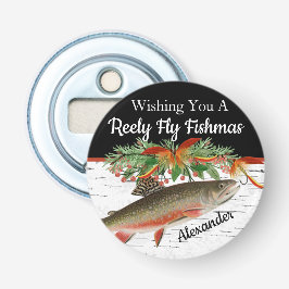 Reely Fly Fishmas Fil jul tom liten Flasköppnare