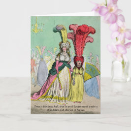 ReEmergency Boll Funny Blank Hälsning Card Kort