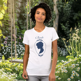 ReEmergency Bridgerton Blue Cameo Bröllop T Shirt