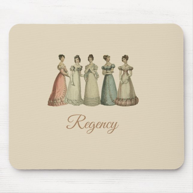 ReEmergency Dam Mousepad for Jane Austen Fläkt Musmatta (Framsidan)