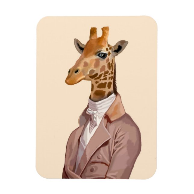 ReEmergency Giraffe 2 Magnet (Vertikal)