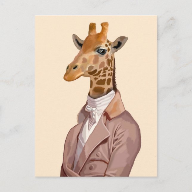 ReEmergency Giraffe 2 Vykort (Framsida)