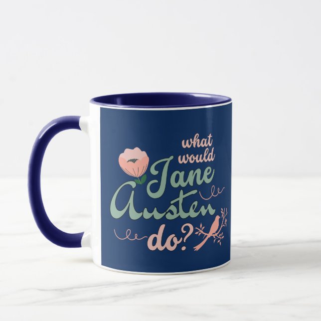 ReEmergency Jane Austen Romantic Mugg (Vänster)