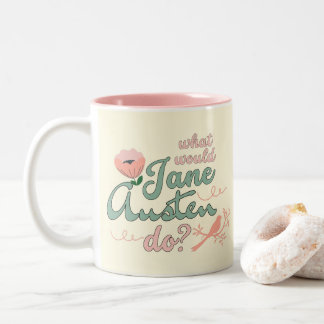 ReEmergency Jane Austen Romantic Två-Tonad Mugg