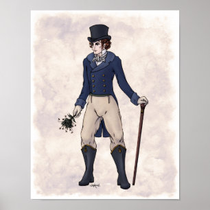 ReEmergency Mode - gentleman #1 - 11x14 Art Print Poster