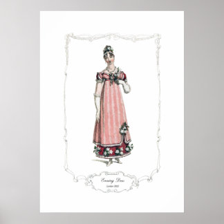 ReEmergency Mode Plate 1815 Evening Dress London Poster