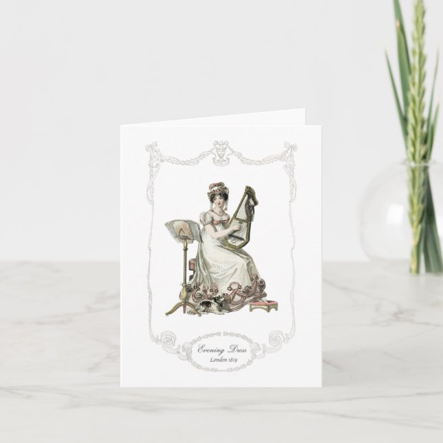 ReEmergency Mode Plate 1819 Notecards Hund Music Kort (Framsida)