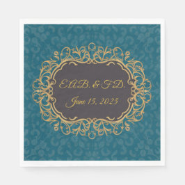 ReEmergency stil monogram serviette Regencycore Pappersservett