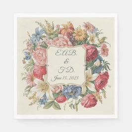 ReEmergency stil monogram serviette Regencycore Pappersservett