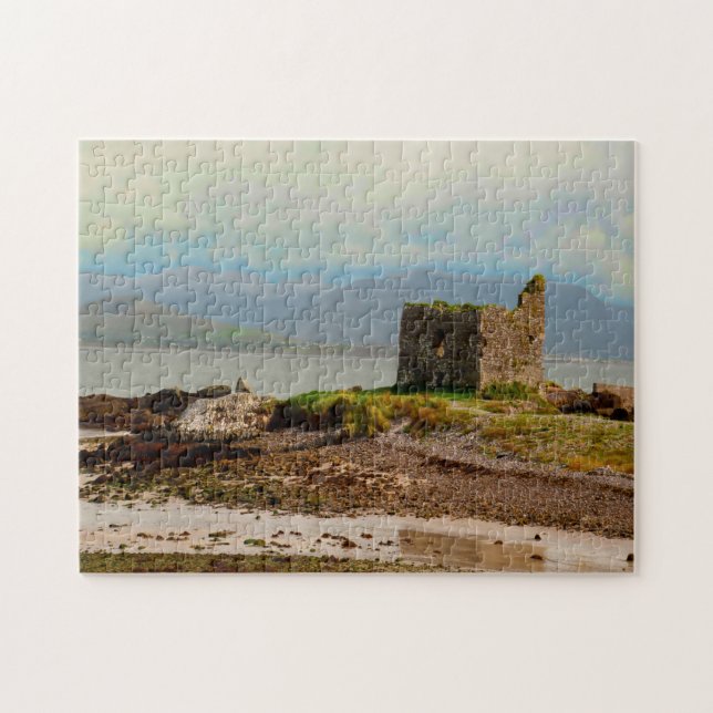Reen Rua-stranden Kerry. Pussel (Horisontell)