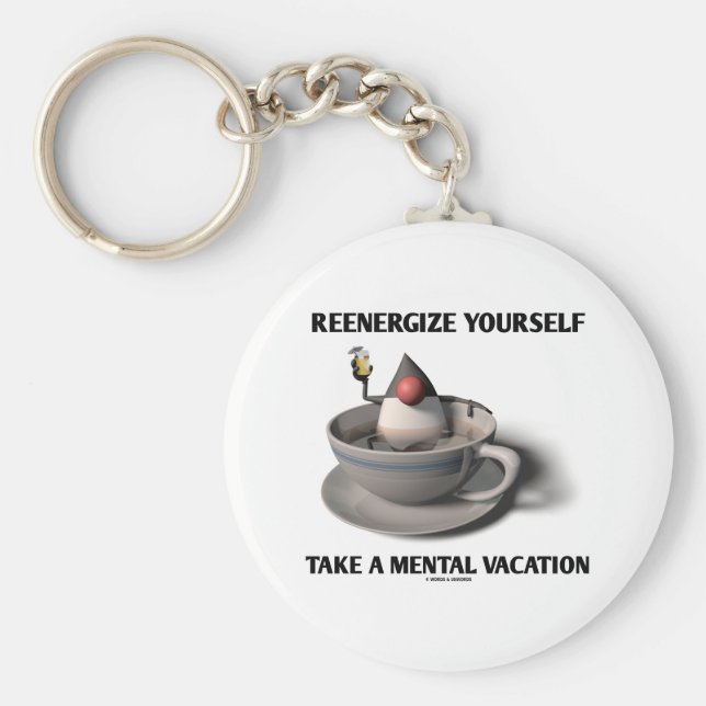 Reenerera dig själv genom att ta en psykisk vaccin nyckelring (Framsidan)