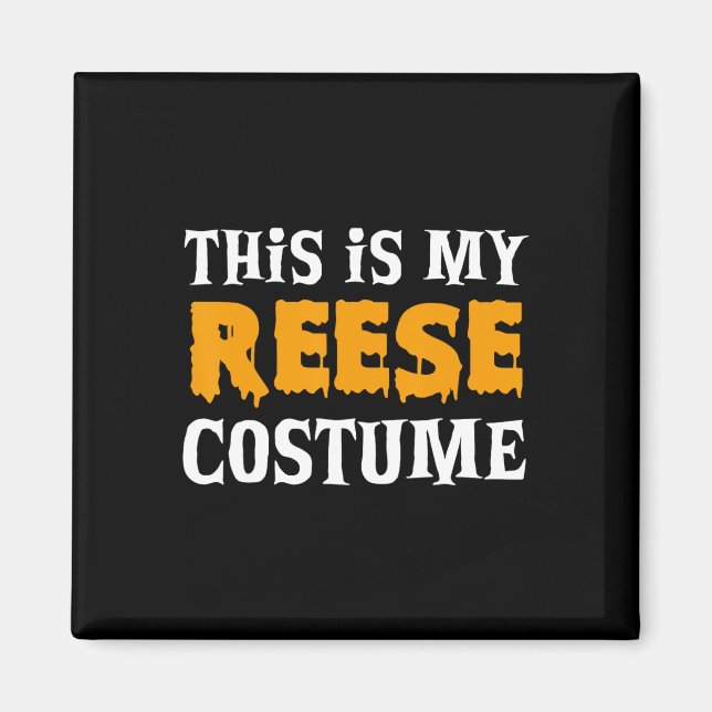 Reese Halloween Personlig Costume Funny Magnet (Framsidan)