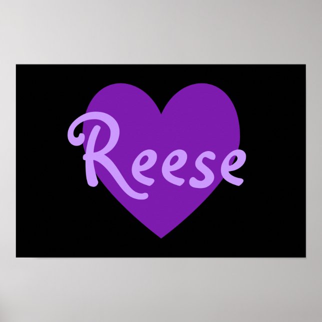 Reese in Lila Poster (Framsidan)