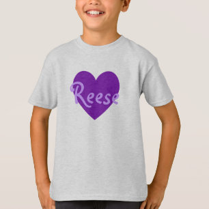 Reese in Lila Tee Shirt