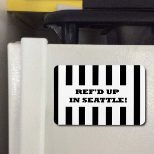 Ref var på plats i Seattle med ersättningsbidrag Magnet