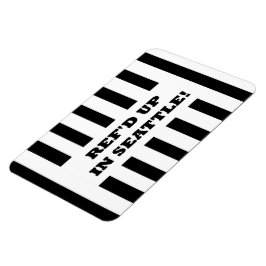 Ref var på plats i Seattle med ersättningsbidrag Magnet