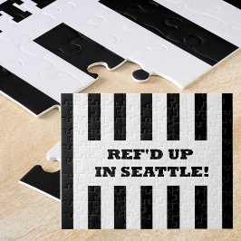 Ref var på plats i Seattle med ersättningsbidrag Pussel