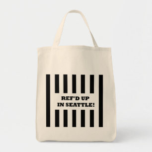 Ref var uppe i Seattle med ersättningsreferensskyl Tygkasse