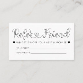 Referens för enkel Söt Vita hörn Typografi Visitkort