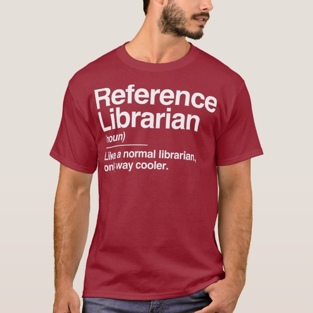 Referens - Normal definition - endast gåva T Shirt (Framsida)