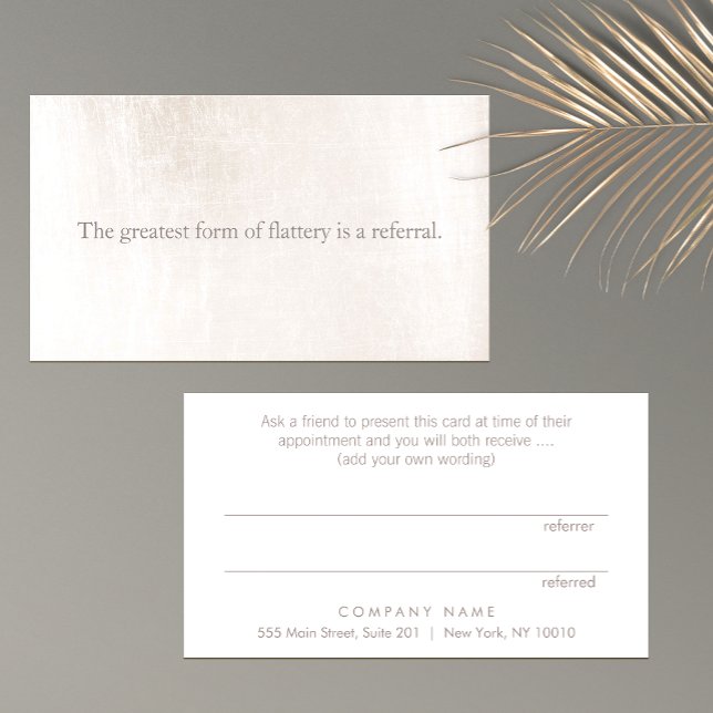 Referens till kundlojalitet vid enkel Elegant Rabattkort (Skapare uppladdad)