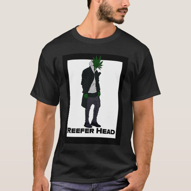 Referenshuvud HipHop Male T Shirt (Framsida)