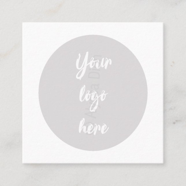 Referenskort för Elegant Rabattkort (Framsida)