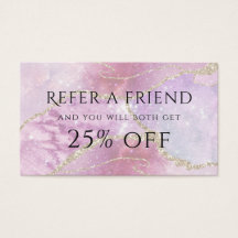 referenskort för faux pearlescent-effekt